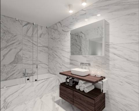 Apartamento T2 com 190,55 m2, inserido num novo empreendimento exclusivo