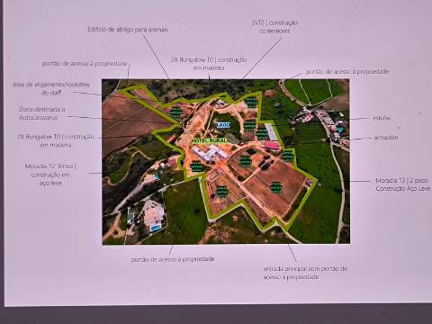 HOTEL RESORT FASE FINAL DE CONSTRUÇÃO - SALGADOS - GUIA - ALBUFEIRA - ALGARVE