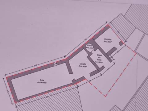 MORADIA DE ALDEIA EM RUINA - COM LOGADOURO - MONTE DOS MATOS - CASTRO MARIM - ALGARVE