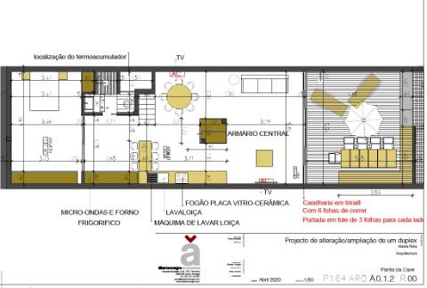 Andar de Moradia Dúplex T3+1 Renovado com Excelência - A 900m da Praia da Manta Rota