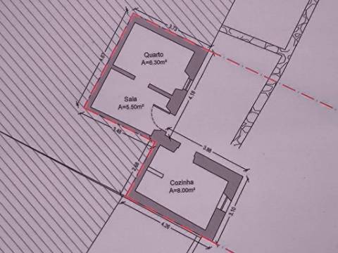 MORADIA DE ALDEIA - EM RUINAS - PARA DEMOLIR OU RECONSTRUIR - COM TERRENO DE 143 M2 - MONTE DOS MATOS - CASTRO MARIM - ALGARVE