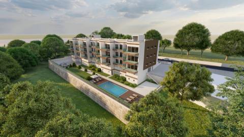 Apartamento de obra nova T3 de luxo para venda com vistas mar.