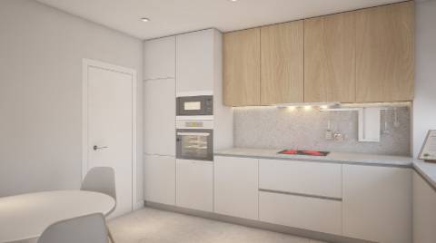 Apartamento de obra nova T3 de luxo para venda com vistas mar.