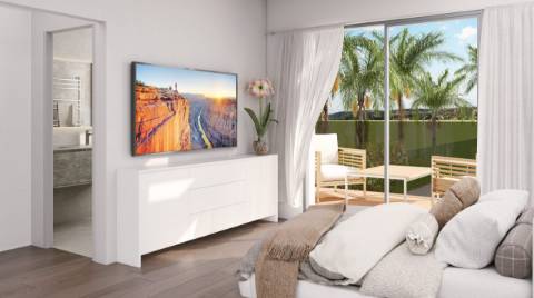 Moradia T4 com Terraços, Jardim Privativo e Garagem no Exclusivo Residencial H55