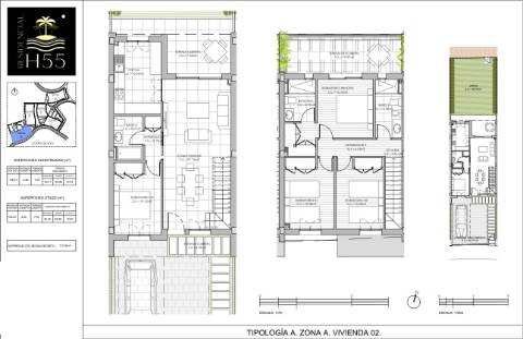 Moradia T4 com Terraços, Jardim Privativo e Garagem no Exclusivo Residencial H55