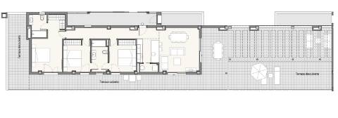 Apartamento T3 Ático com Terraço Panorâmico Vista Mar