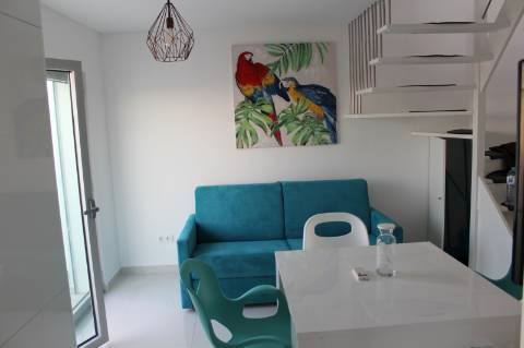 APARTAMENTO DUPLEX T0 COM DUAS VARANDAS - PRÓXIMO À PRAIA DE MONTE GORDO - VRSA - ALGARVE
