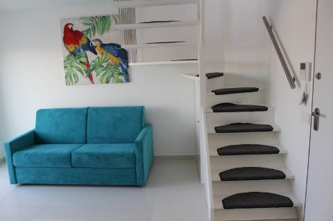 APARTAMENTO DUPLEX T0 COM DUAS VARANDAS - PRÓXIMO À PRAIA DE MONTE GORDO - VRSA - ALGARVE