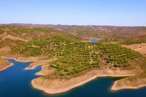 TERRENO COM 20 HECTARES - JUNTO AO LAGO - POSSIBILIDADE DE CONSTRUÇÃO - TURISMO - CORTE DO GAGO - CASTRO MARIM - ALGARVE