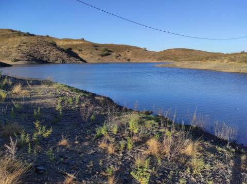 TERRENO COM 100.060 M2 - POSSIBILIDADE DE CONSTRUÇÃO - HABITAÇÃO E/OU TURISMO - JUNTO A BARRAGEM DA CAROUCHA - BOTELHAS - CASTRO MARIM - ALGARVE