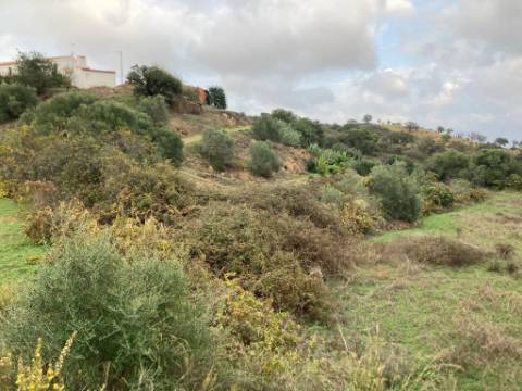 TERRENO RUSTICO COM 760 M2 - COM POÇO - EM ALTA MORA - ODELEITE - CASTRO MARIM