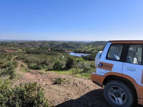 TERRENO COM 99.400 M2 - VISTA MAR - POSSIBILIDADE DE CONSTRUÇÃO - HABITAÇÃO E TURISMO - BOTELHAS - VALE ANDREU - CASTRO MARIM - ALGARVE