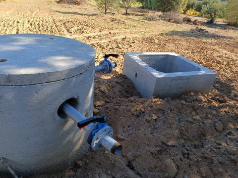 TERRENO RUSTICO COM 680 M2 - PLANO - JUNTO AO RIBEIRO - AGUA DA REGA - TENENCIA - CASTRO MARIM - ALGARVE