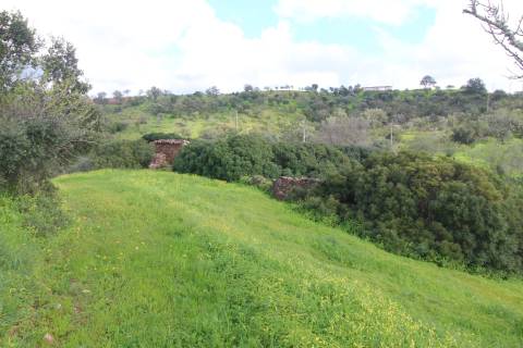 Terreno com 848 m2 de área, com uma ruína de 200 m2