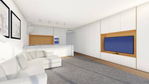 T0 Exclusivo no Condomínio de Luxo Ria Garden Faro