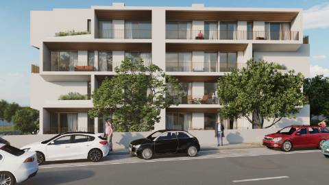 Apartamento T2 em Condomínio Privado - Atrium Gambelas, Faro