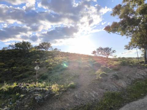 TERRENO RÚSTICO COM 20.520 M2 - VISTA RIO - COM POÇO - NA FOZ DE ODELEITE - ALGARVE