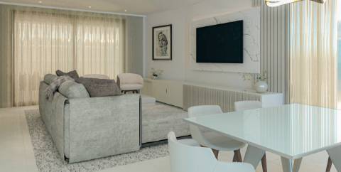 Apartamento T3, 1.º andar em edificio com elevador e estacionamento, Tavira