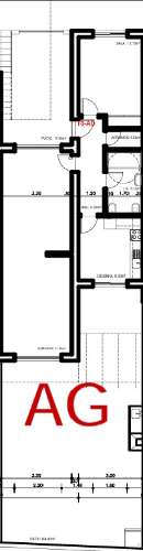 T0+1 com Garagem e Acesso Direto à Praia - Manta Rota