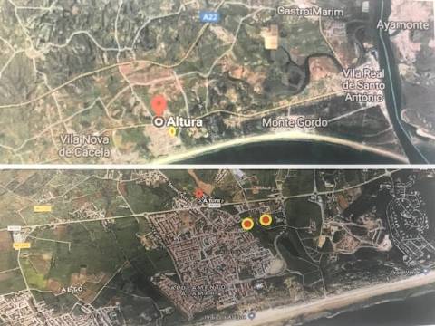 Terreno com 2660m² com PIP aprovado para construção de 15 Apartamentos situada no centro de Altura