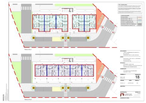 Terreno com 2660m² com PIP aprovado para construção de 15 Apartamentos situada no centro de Altura