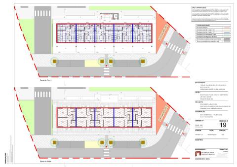 Terreno com 2660m² com PIP aprovado para construção de 15 Apartamentos situada no centro de Altura