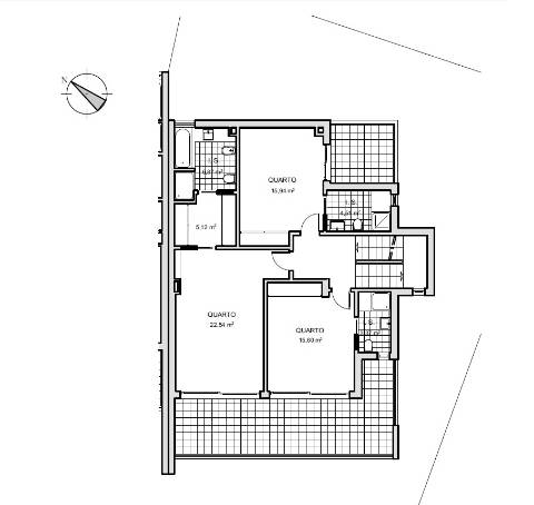 Moradia geminada T3 com piscina , sita em Santa Barbára de Nexe , Faro