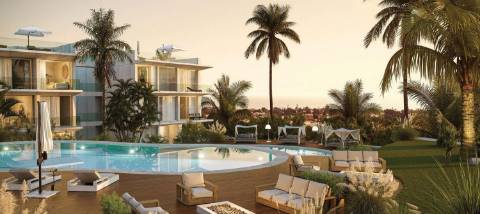 Apartamento T2 com Varanda E Jardim no Nomad Bay