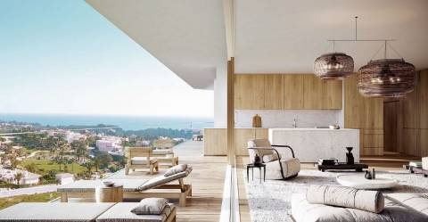 Apartamento T2 com Varanda E Jardim no Nomad Bay