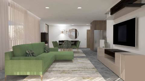 Apartamento T3 com Terraço Exclusivo em Zona Tranquila de Olhão.