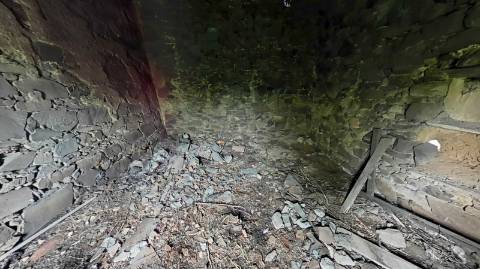 RUINA COM 105 M2 - PARA HABITAÇÃO - COM TERRENO DE 600 M2 - EM MILFRADES - VAQUEIROS - ALCOUTIM - ALGARVE