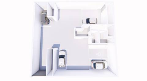 Apartamento T2 com garagem, elevador e terraço privativo com barbecue!