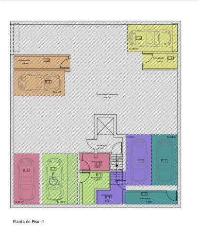 Apartamento T2 com garagem, elevador e terraço privativo com barbecue!