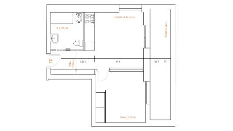 T0+1 em construção a 50 metros da praia de Monte Gordo