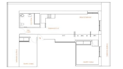 T2 em construção a 50 metros da praia de Monte Gordo