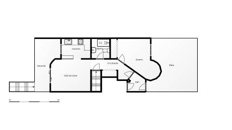 Andar de Moradia Dúplex T1+2 em Manta Rota