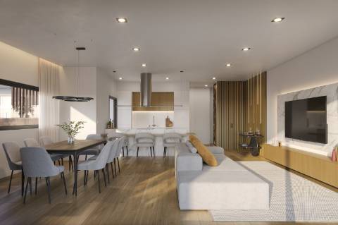 Apartamento T2, 1.º andar, em empreendimento de luxo com piscinas, SPA, jardim e ginásio em Tavira