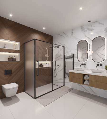 Apartamento T3, 1.º andar, em empreendimento de luxo com piscinas, SPA, jardim e ginásio em Tavira