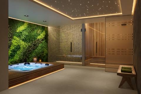 Apartamento T3, 1.º andar, em empreendimento de luxo com piscinas, SPA, jardim e ginásio em Tavira