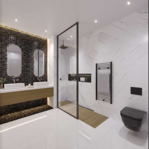 Apartamento T3, top floor, vista mar, em empreendimento de luxo com piscinas, SPA, jardim e ginásio em Tavira