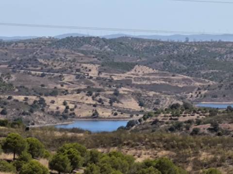 TERRENO URBANO - COM POSSIBILIDADE DE CONSTRUÇÃO MORADIA E TURISMO - VISTA LAGO E VISTA MAR - BRENHOSA - ODELEITE - CASTRO MARIM - ALGARVE