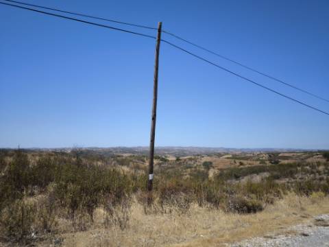 TERRENO URBANO - COM POSSIBILIDADE DE CONSTRUÇÃO MORADIA E TURISMO - VISTA LAGO E VISTA MAR - BRENHOSA - ODELEITE - CASTRO MARIM - ALGARVE