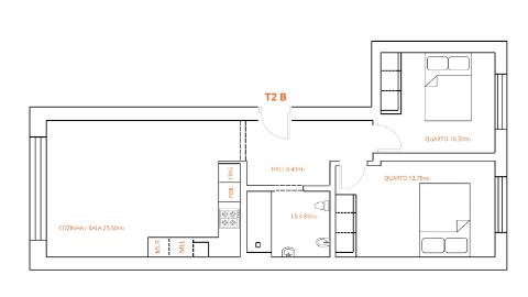 T2 a estrear a 20 metros da praia