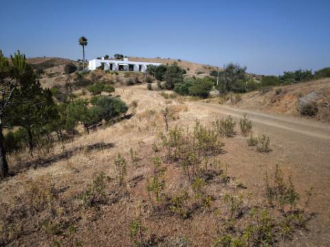 TERRENO COM 11 HECTARES - VISTA MAR - LAGO PRIVADO - EM VALE DAS ZORRAS - CASTRO MARIM - ALGARVE