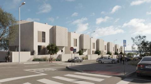 Moradia de luxo na Fuseta com piscina privativa, rooftop e vista Ria Formosa - Em Construção - Fuseta - Olhão