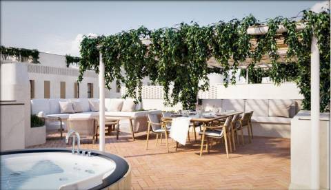 Moradia de luxo na Fuseta com piscina privativa, rooftop e vista Ria Formosa - Em Construção - Fuseta - Olhão