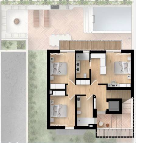 Moradia de luxo na Fuseta com piscina privativa, rooftop e vista Ria Formosa - Em Construção - Fuseta - Olhão