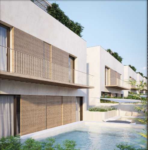 Moradia de luxo na Fuseta com piscina privativa, rooftop e vista Ria Formosa - Em Construção - Fuseta - Olhão