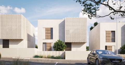 Moradia de luxo na Fuseta com piscina privativa, rooftop e vista Ria Formosa - Em Construção - Fuseta - Olhão