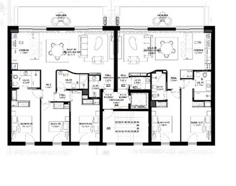 Apartamento T2 com terraço privativo - em Construção - Fuseta - Olhão